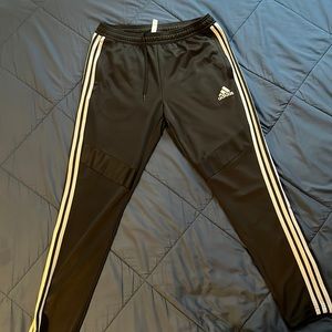 Adidas tiro 19 pants - black with white stripes - Large